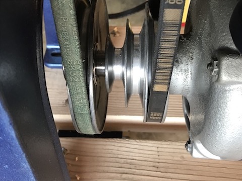 pulley setup 10ER with E4 Jointer and Speed Changer.