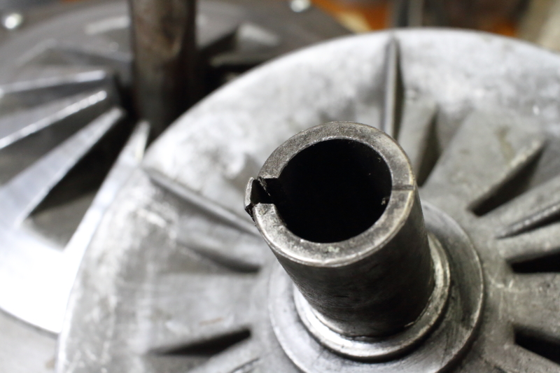 26 - broken sheave shaft