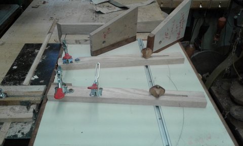 Sled with t-tracks