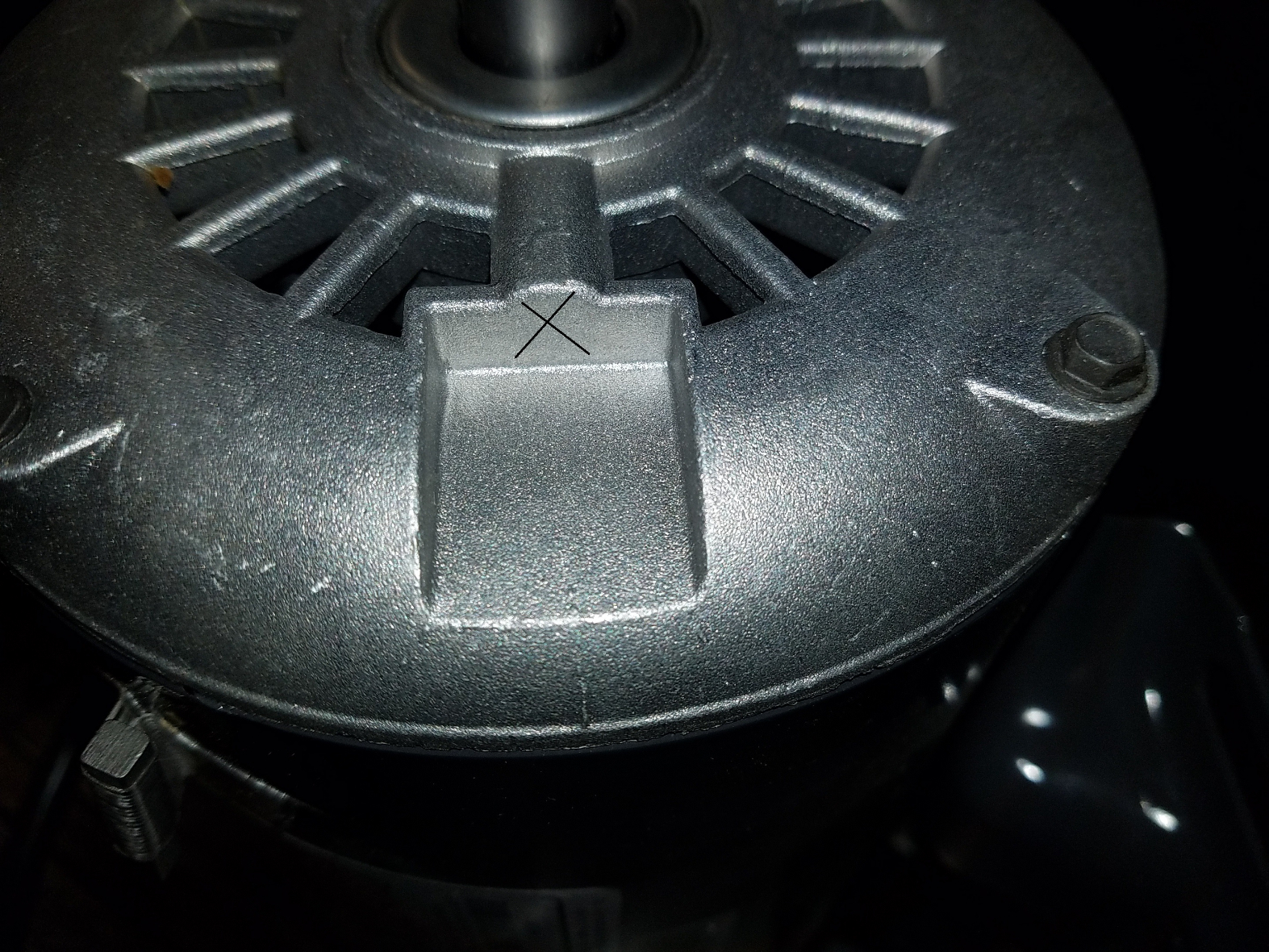 No oil cup on new USMotor where there was one on the older Emerson Motor from Shopsmith