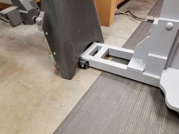 Special order side mount wheels