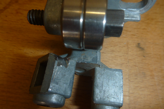 filed clearence for the double bearing