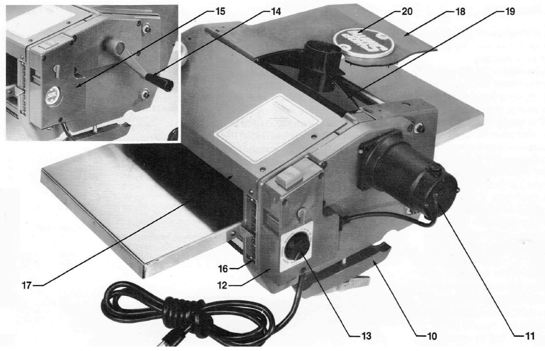 Shopsmith planer sale