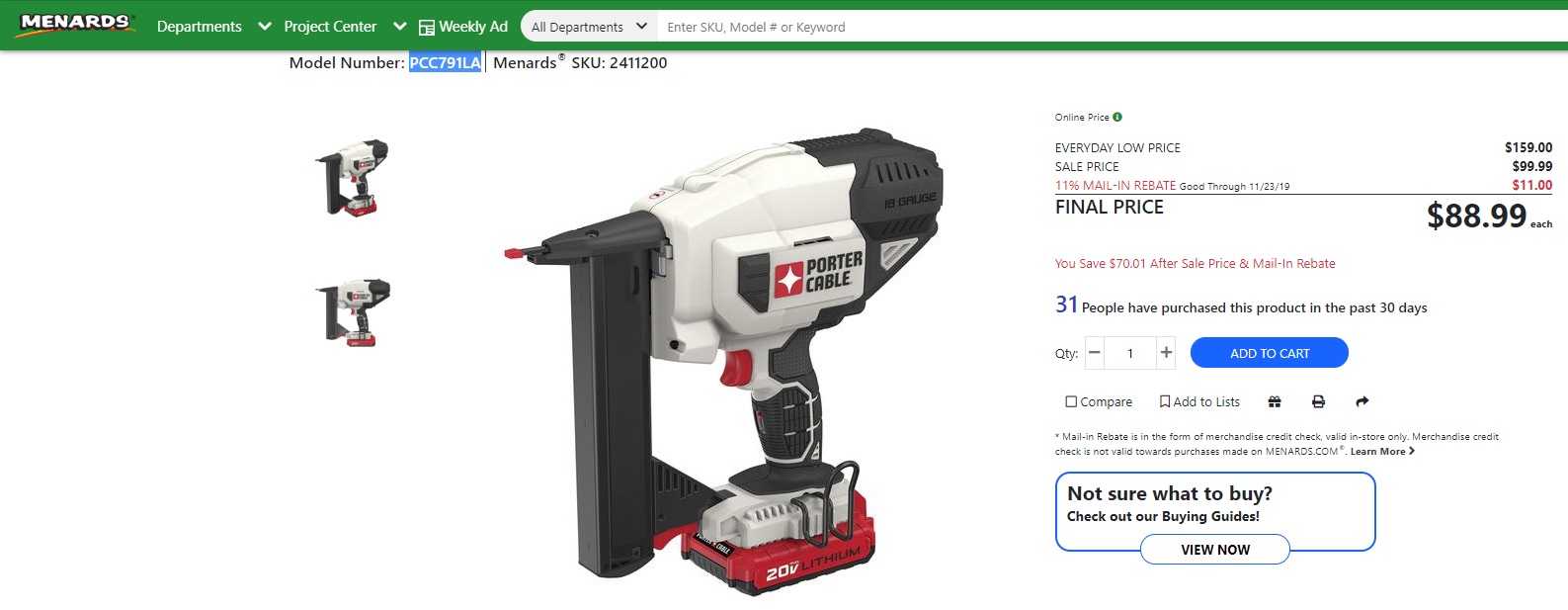Cordless nail gun Page 2 Shopsmith Forums