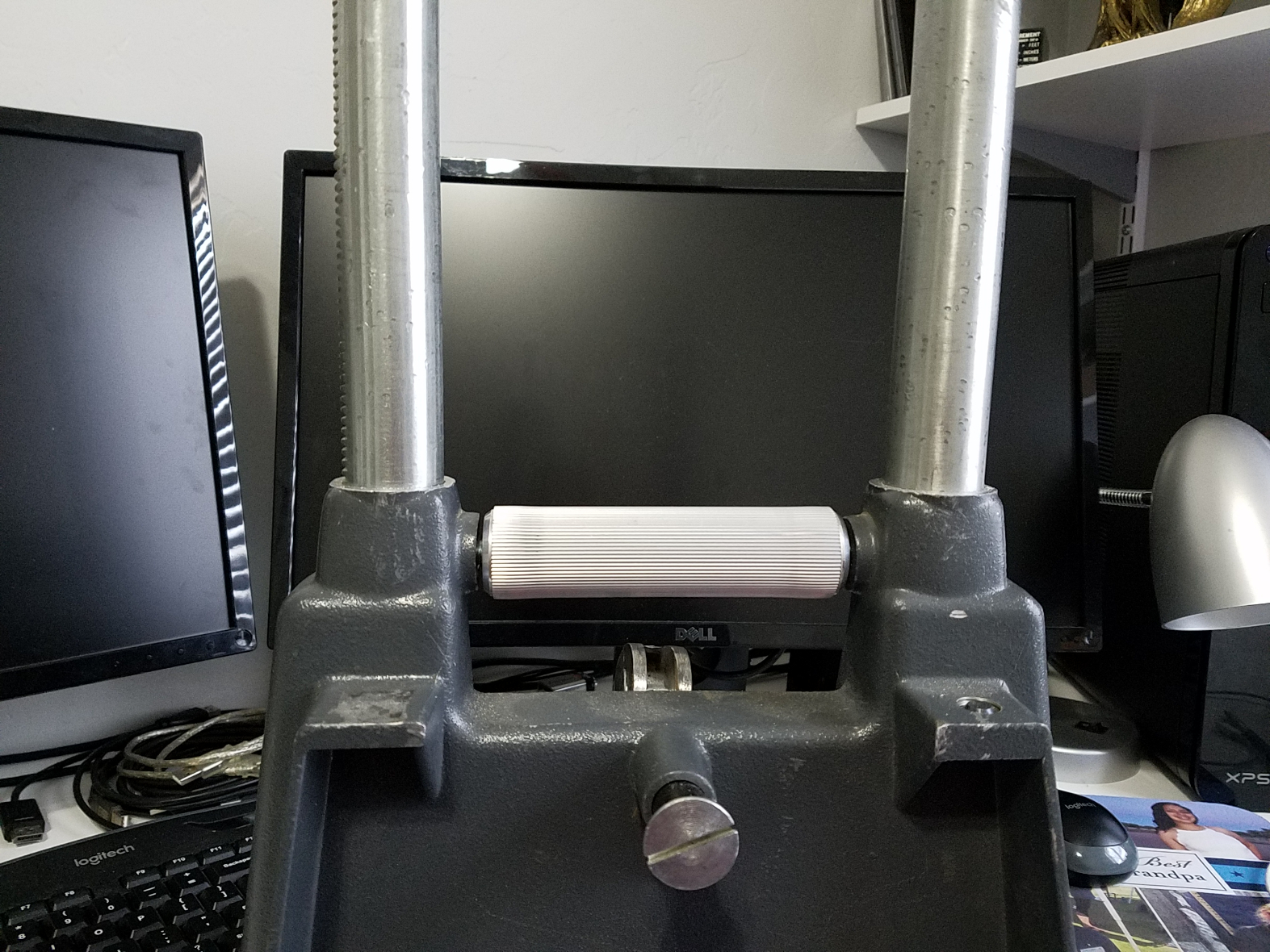 Main Table Legs in Headrest