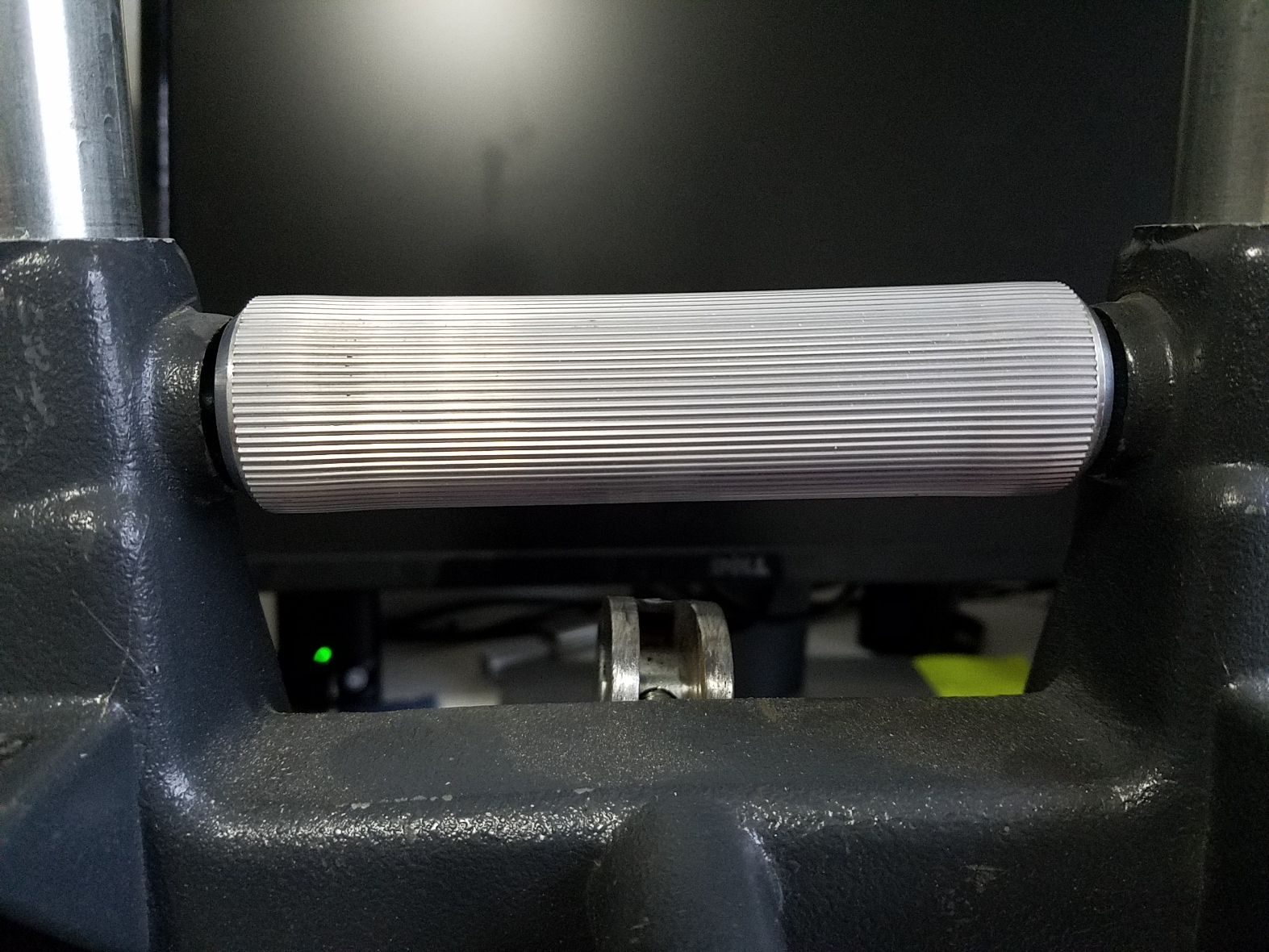 Spindle Centered when Locked Locked