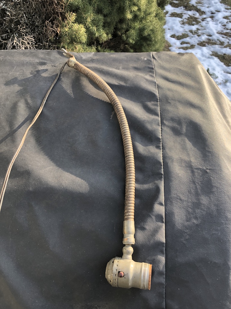 Lamp Attachment without Shade.