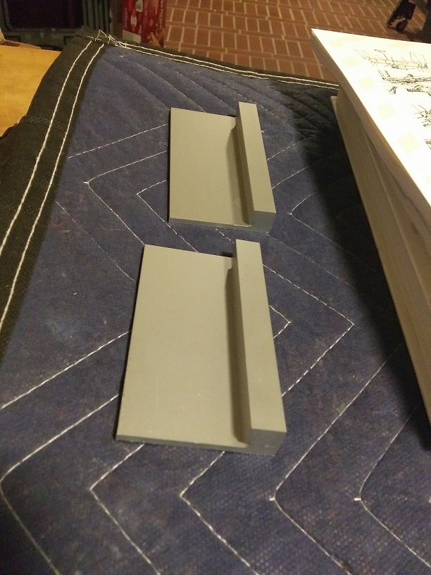 Extruded aluminum parts that came with my Mark 7.
