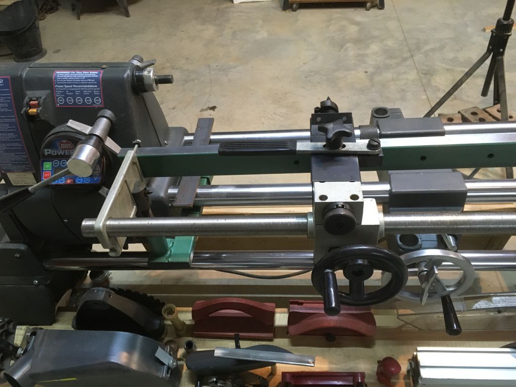 Mounted on a Shopsmith Mark 7