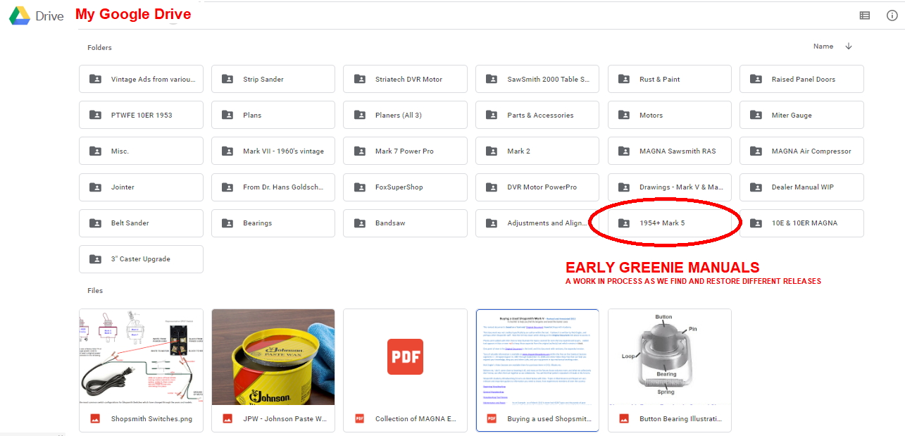 My Google Drive - Early Greenie Manuals.png