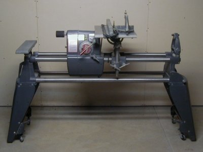 Mark V with Drum Sander attached