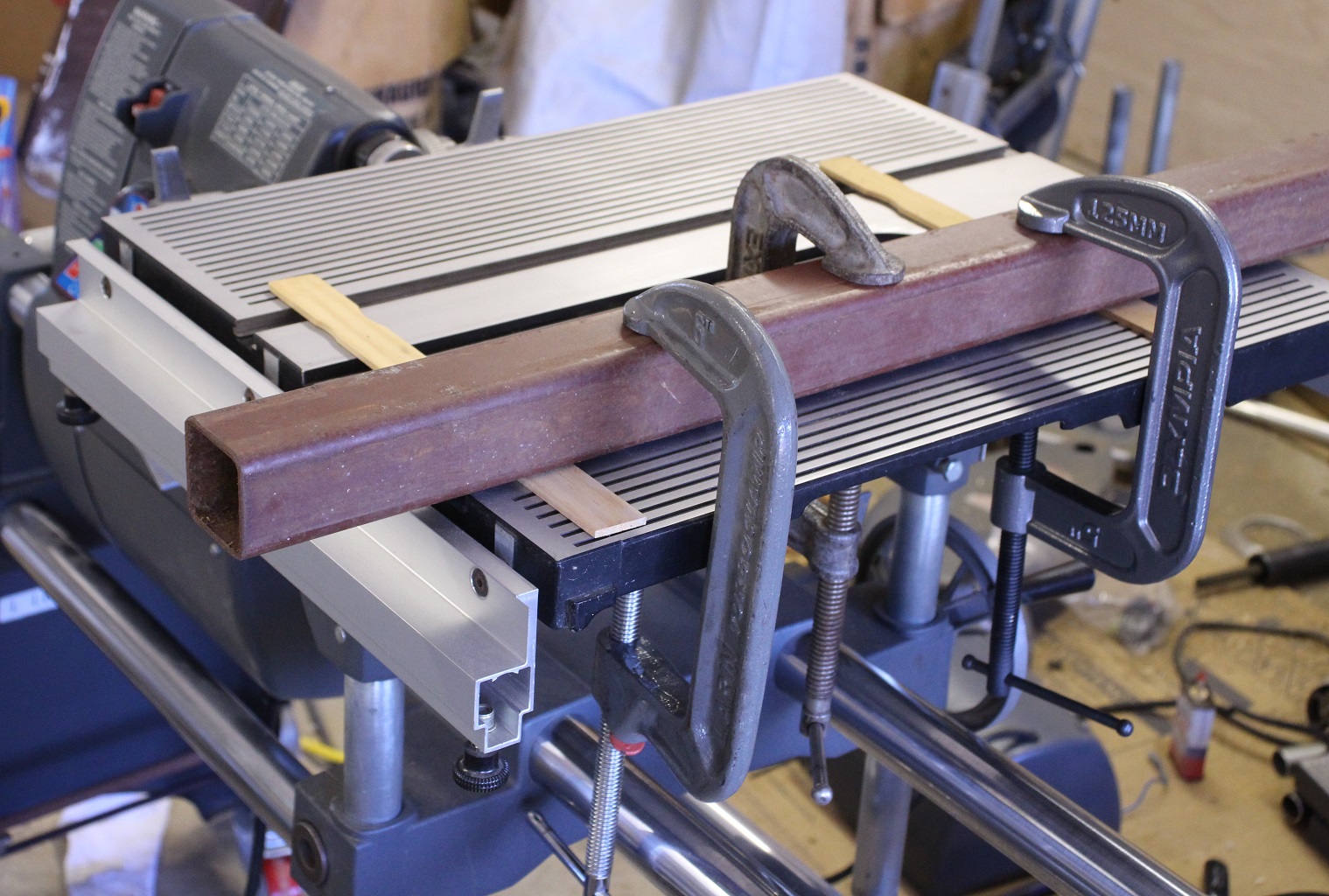 Table Flattening Setup