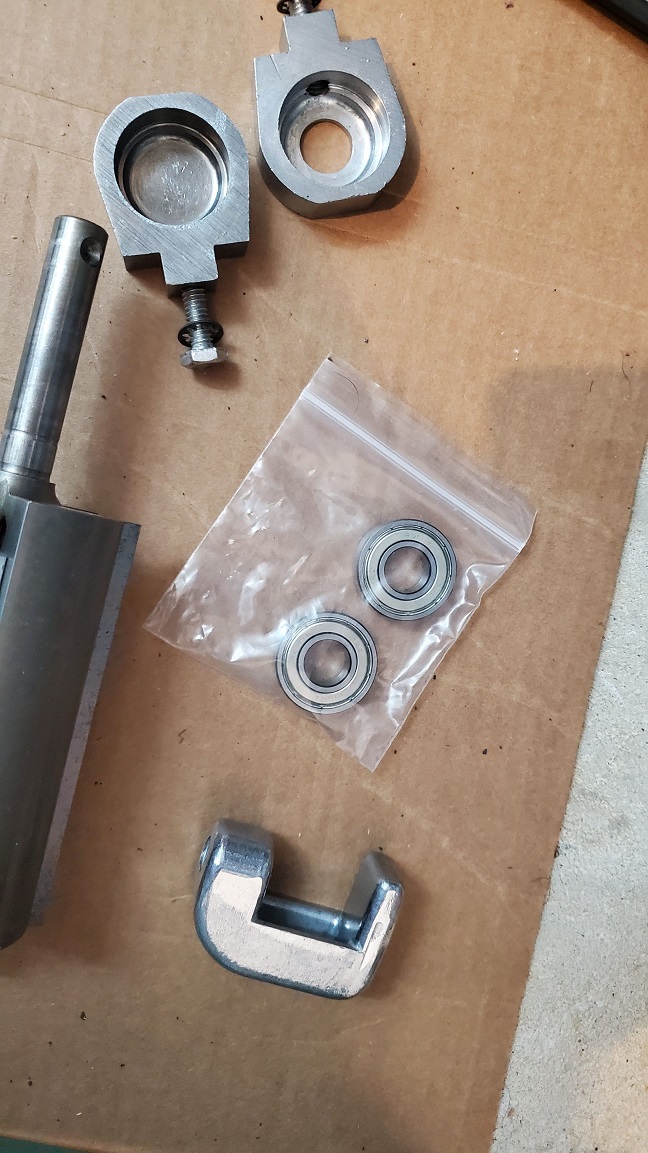 New jointer bearings &amp; shaper clamp