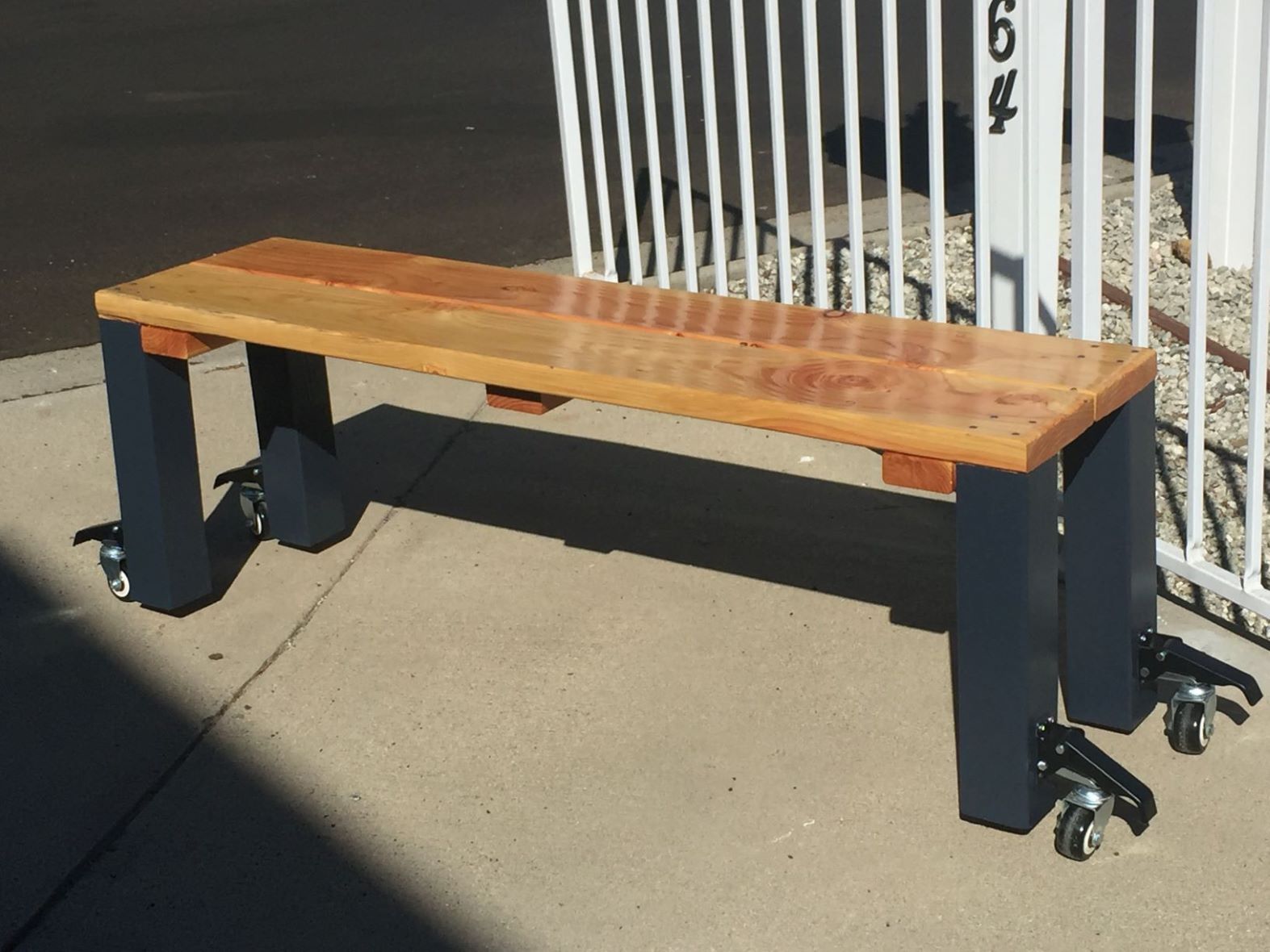 Finished bench for shopsmith resized.JPG