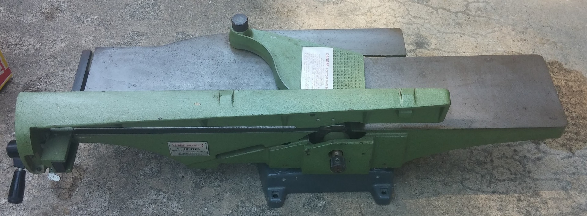 20160530 102017 Shopsmith Central Machinery Harbor Freight Six Inch Jointer Original.resized.jpg