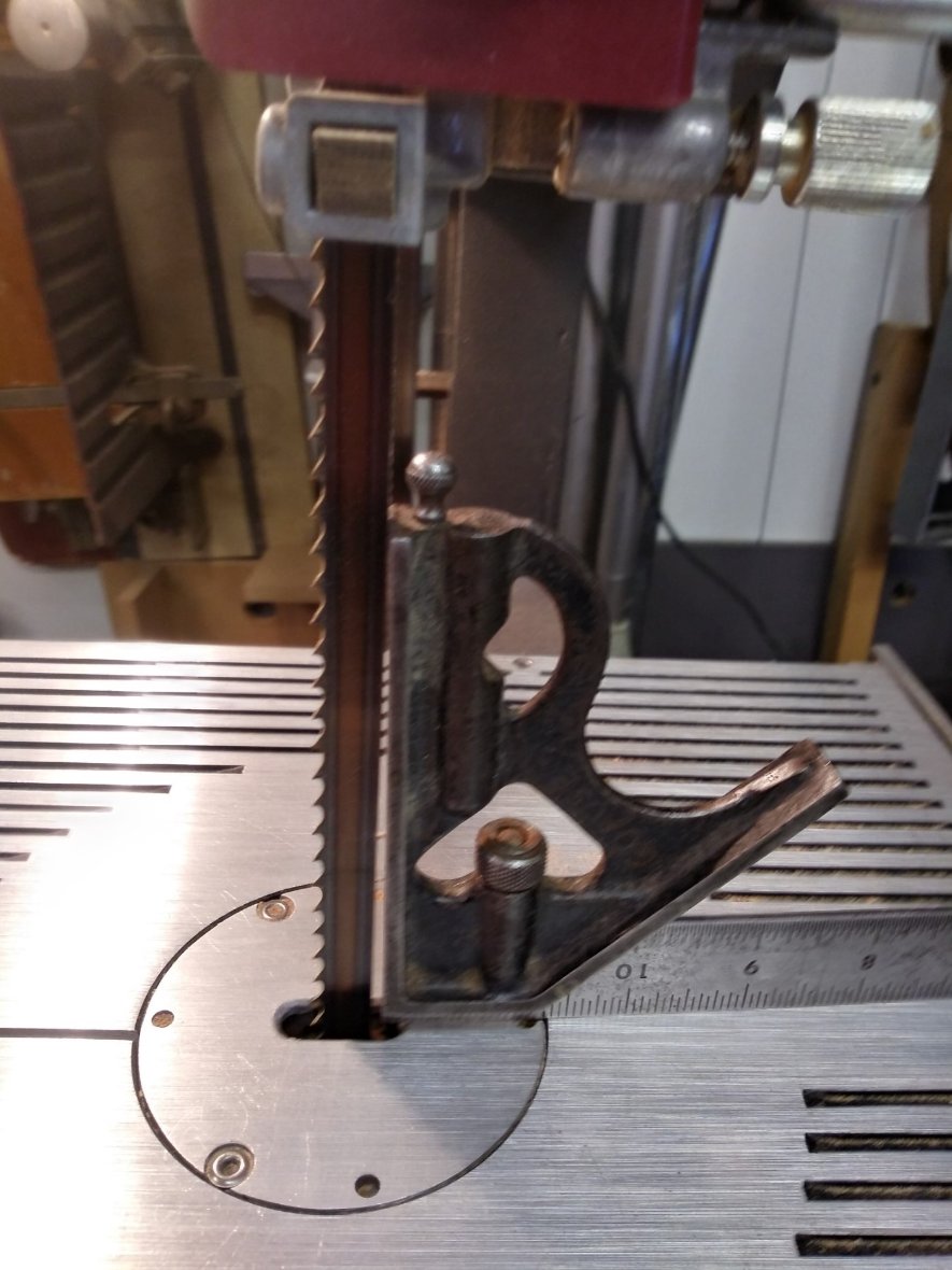 bandsaw blade alignment Shopsmith Forums