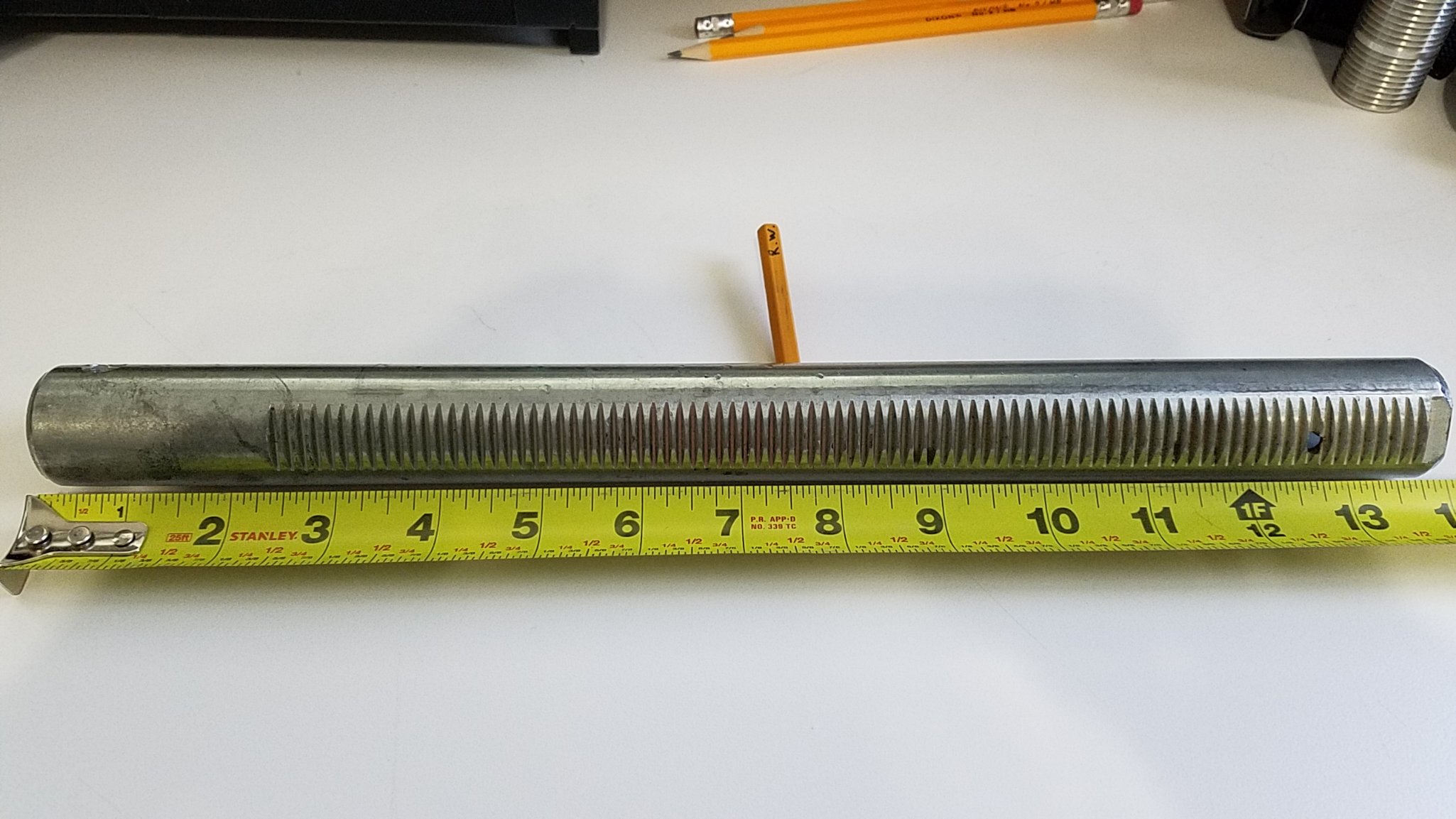 Main Table Leg (removed from the Table Tube and Bar Assembly (514344)