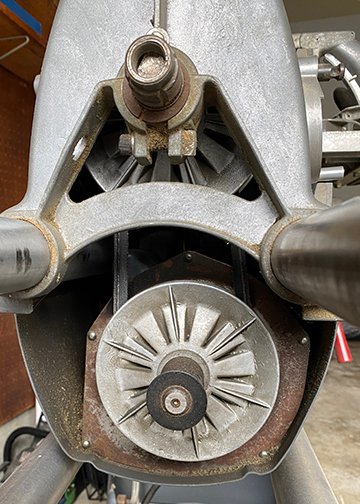 Lower belt pulley