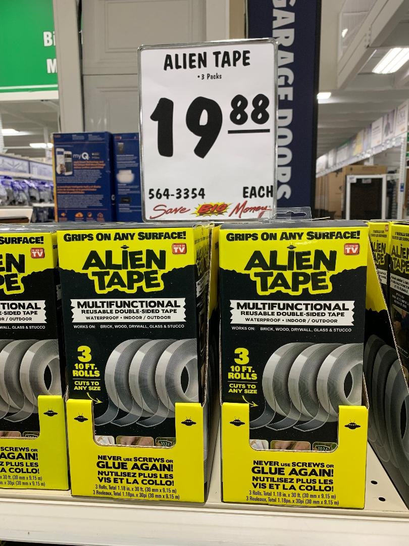 Alien Tape, anyone try it? - Shopsmith Forums