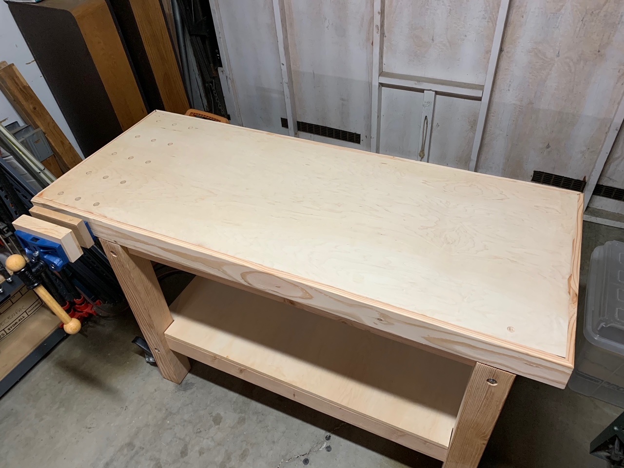 Finishing a woodworking bench - Shopsmith Forums