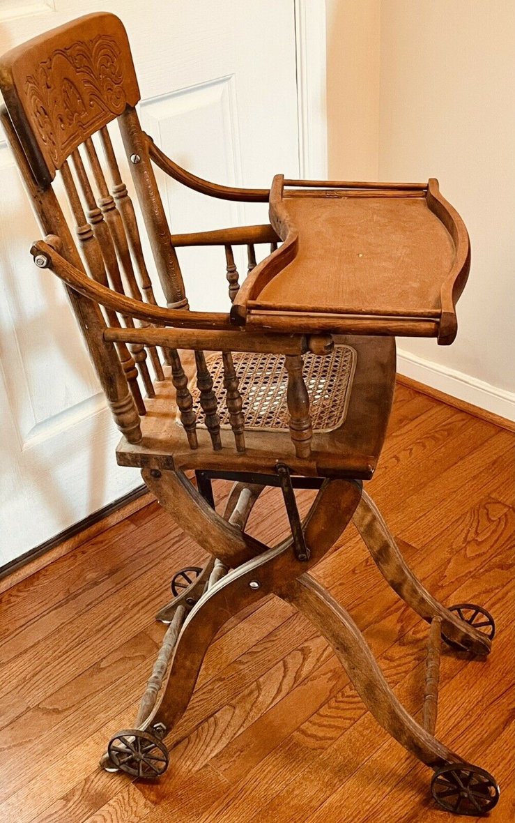 Position 1: 19th Century High Chair