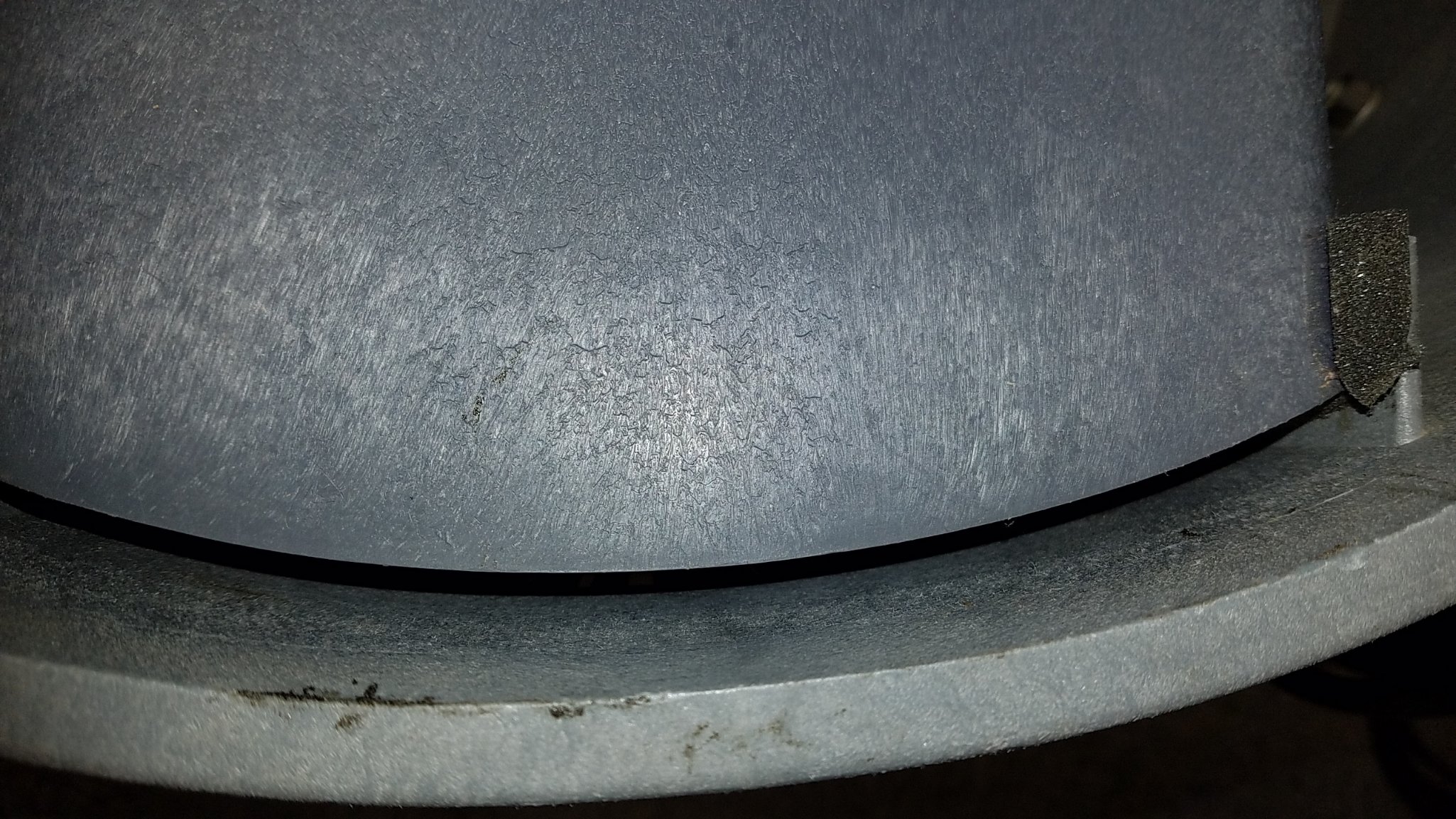 Top of Motor Housing (foam seal removed)