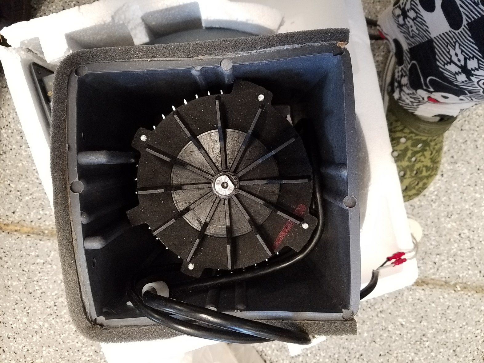 DC-6000 Motor and Motor Housing