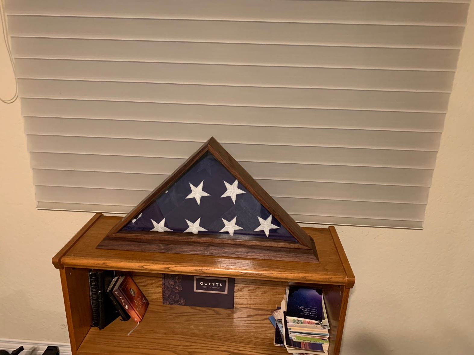 Flag now displayed in Rex’s Study