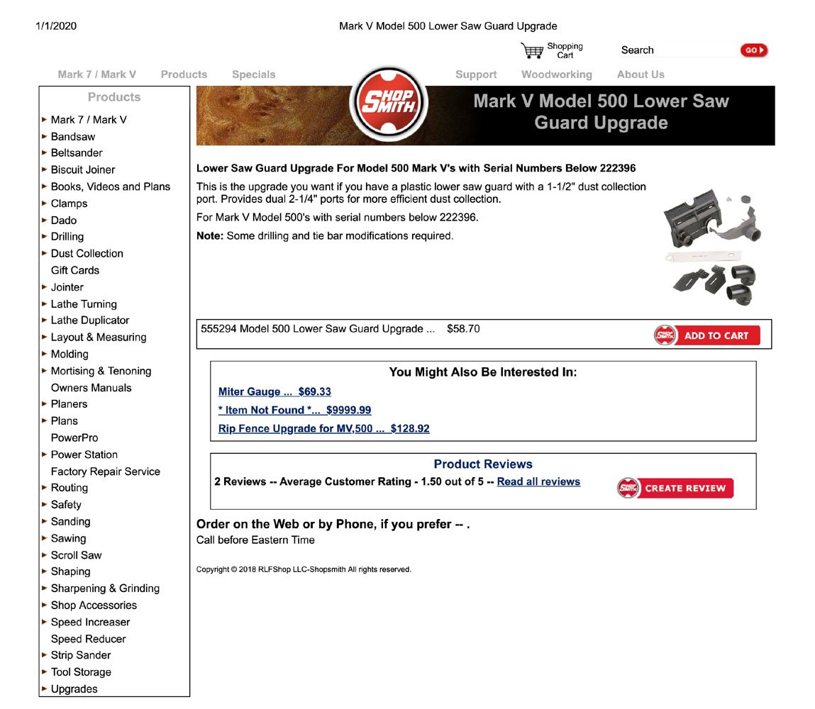 Mark V Model 500 Lower Saw Guard Upgrade.jpg