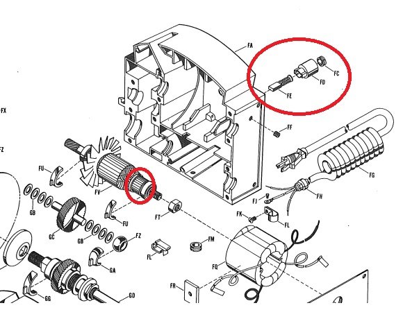 RAS Parts Diagram