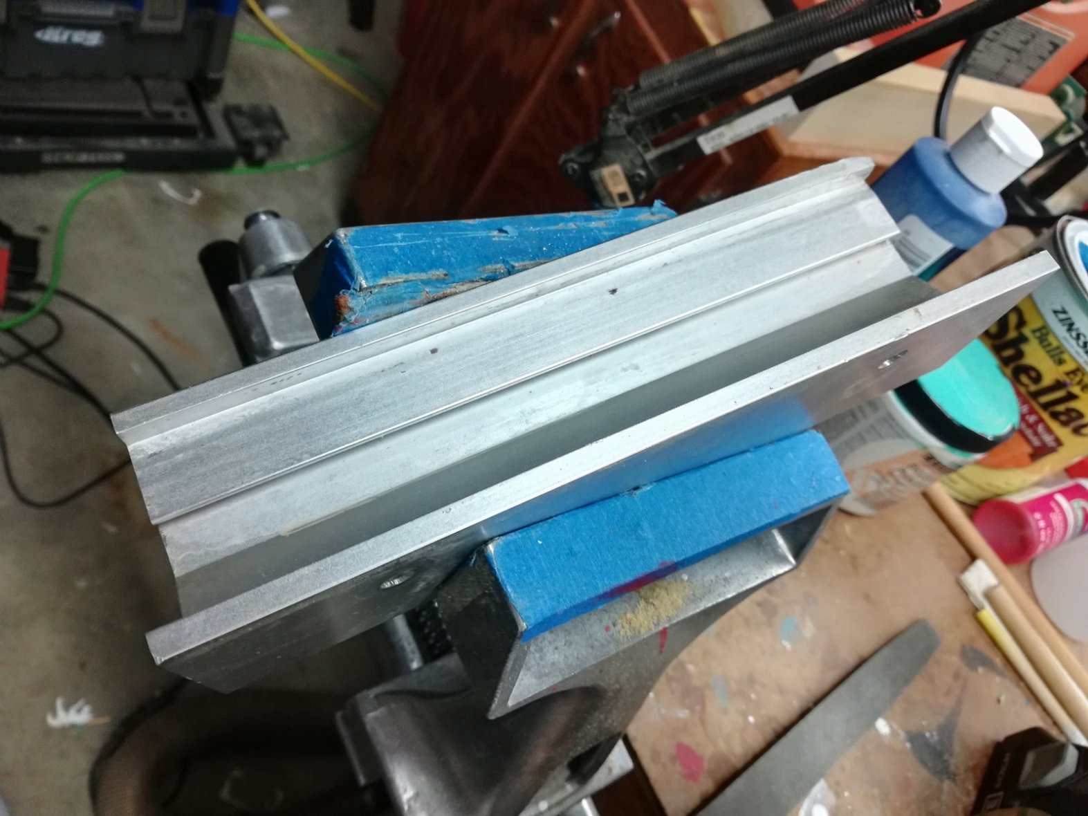 Shopsmith Front Floating Table Rail Used With Magnet