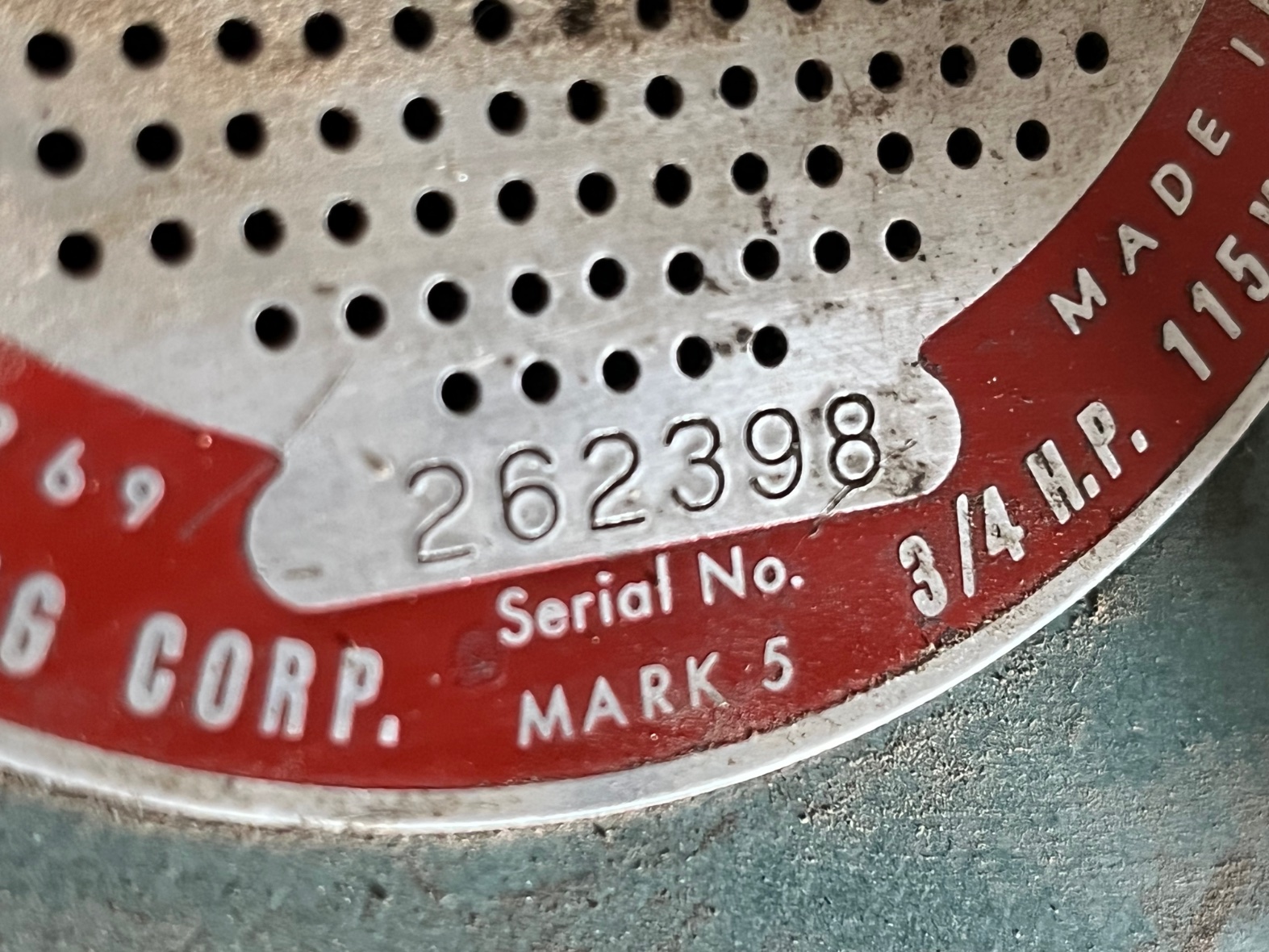 Mark 5 miles Serial number before the shop smith serial number site list