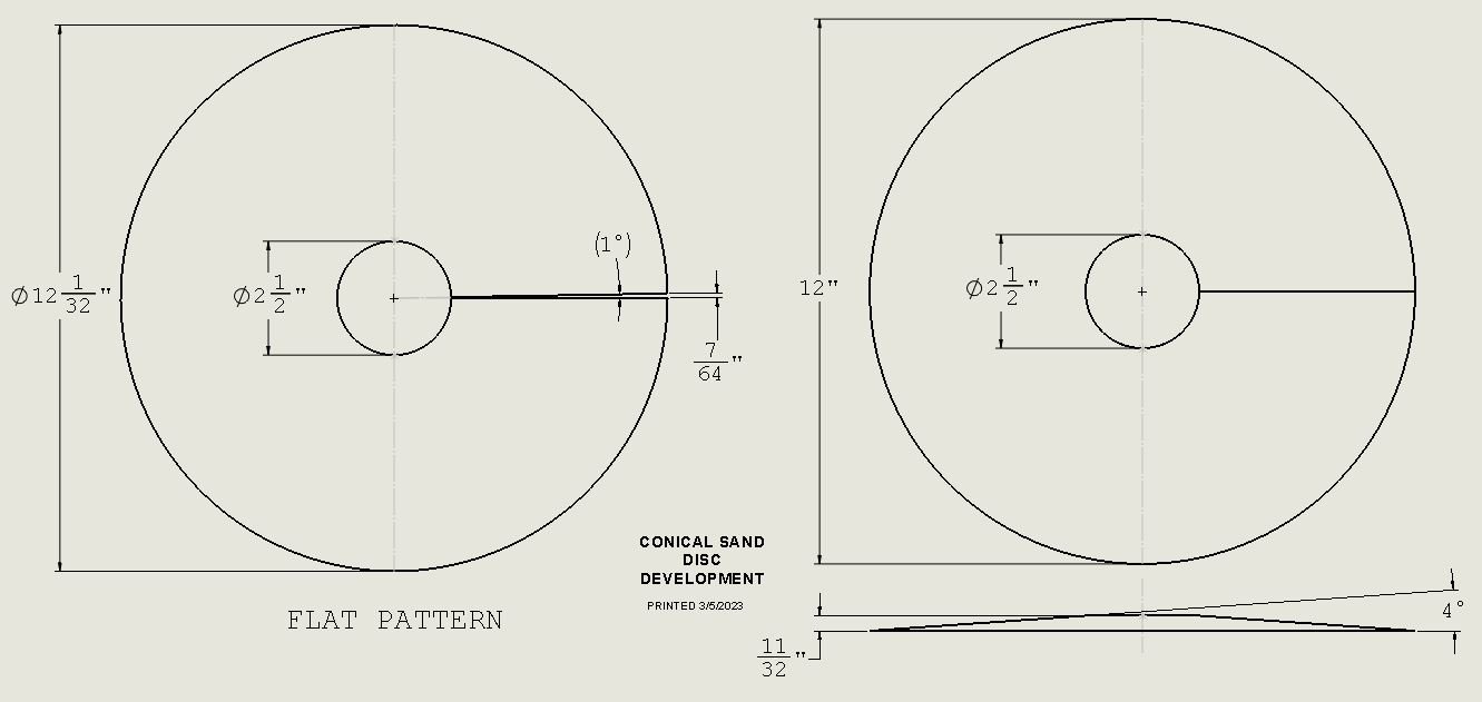 CONICAL SAND DISC DEVELOPMENT.JPG