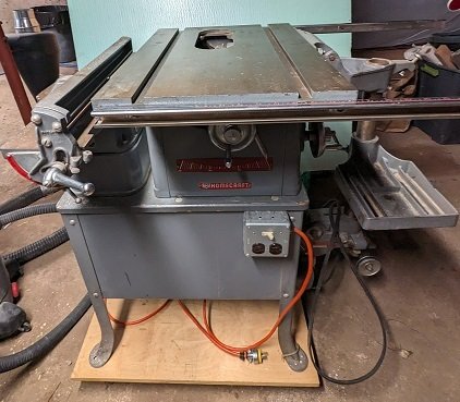 Rockwell homecraft 2024 table saw