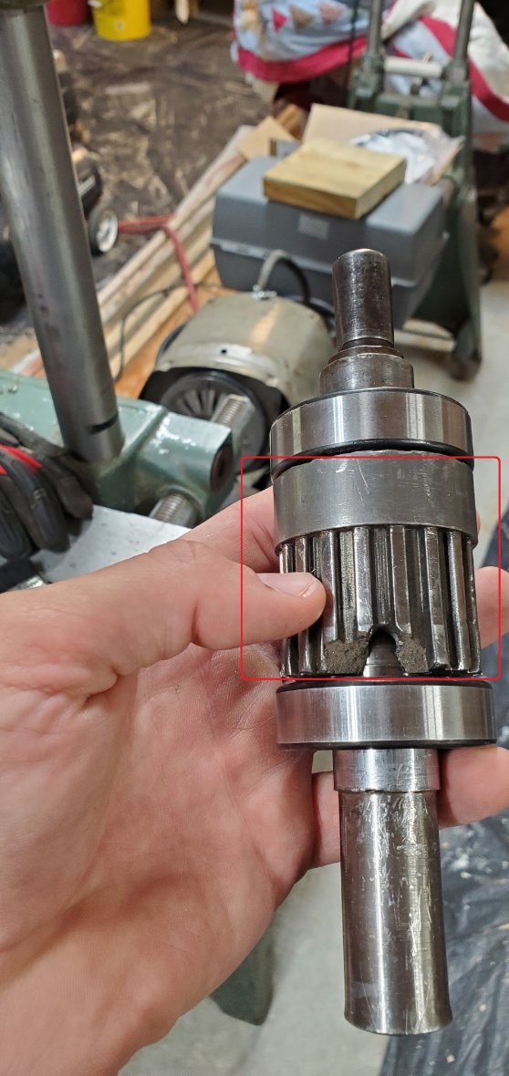 Broken Gilmer Drive Sleeve
