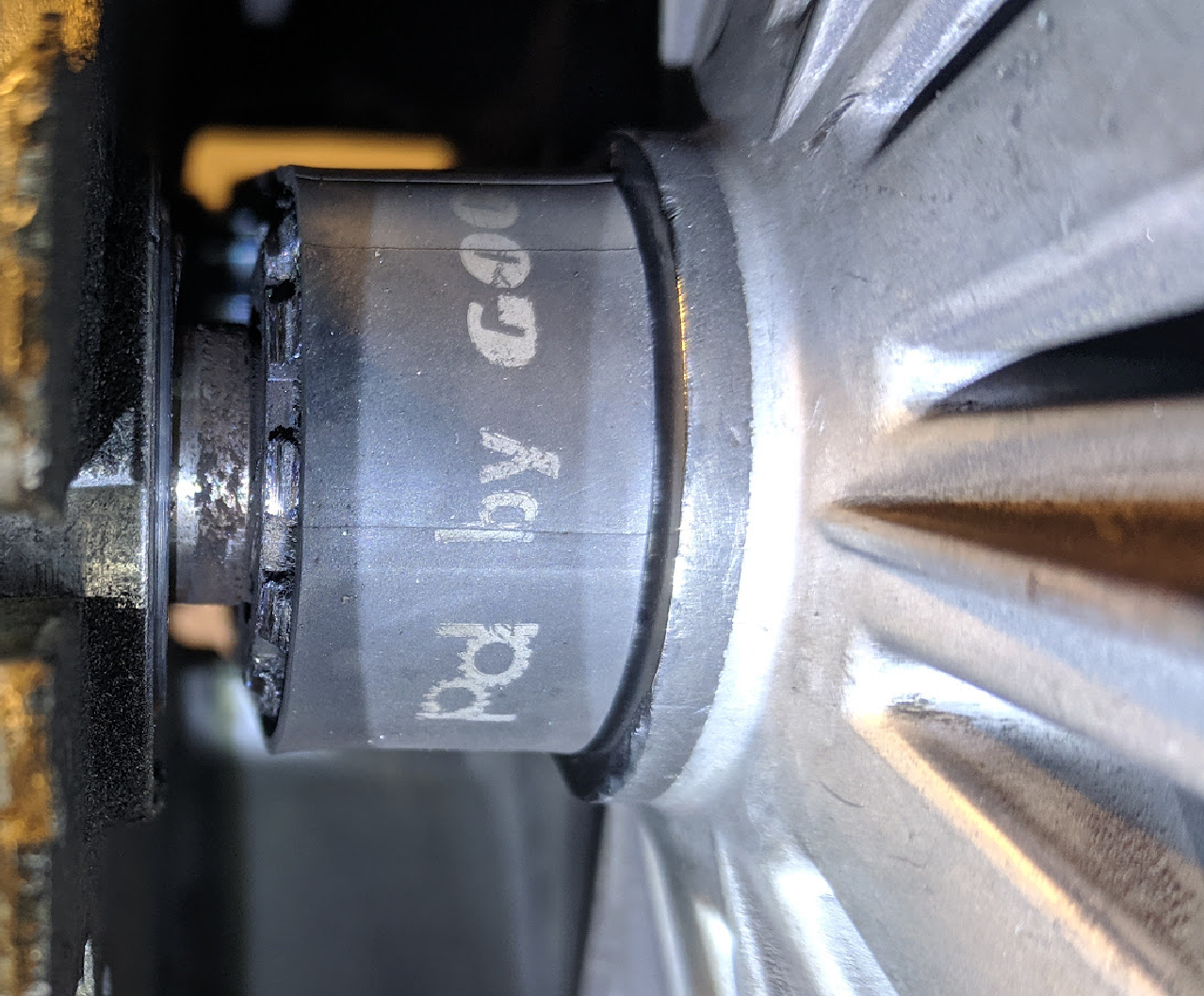 Idler bearing, cog, and sheave