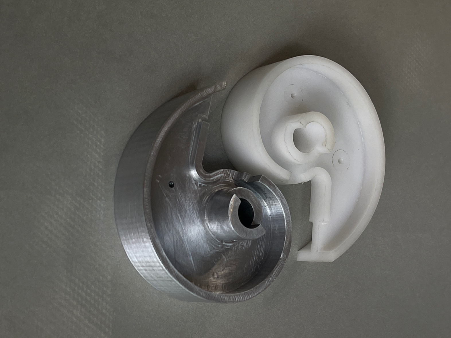 CNC CAM~Control Delrin500 &amp; Aluminum