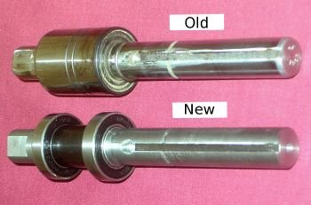 idler shaft old and new.jpg