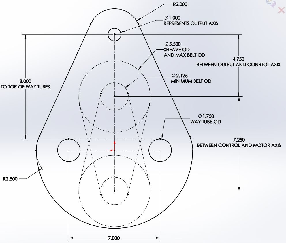 DRIVE SHEAVE AND BELT PROXIMITY TO COMPONENTS (FROM POWER PLANT CAD MODEL).JPG