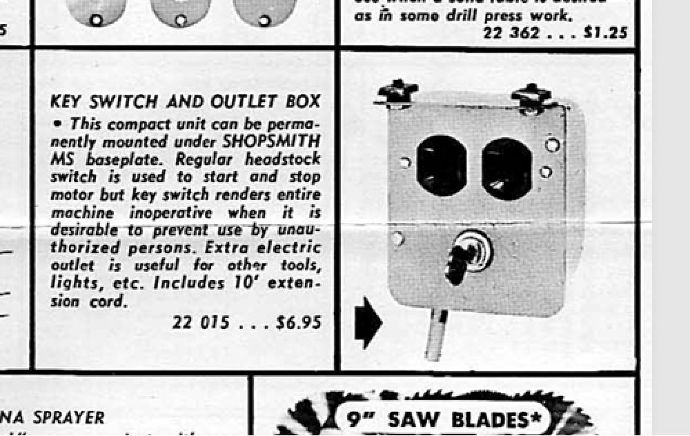 from a 1955 Accessory Catalog